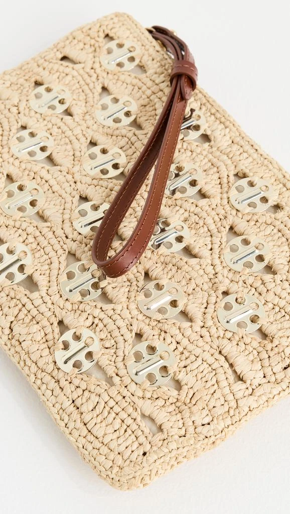 rabanne Raffia Pouch 4