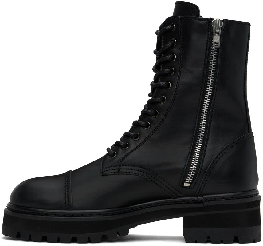 Junya Watanabe Black Steer Oiled Boots 3