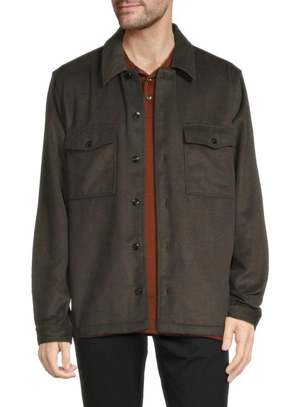 Hugo Boss Enalu Wool Blend Shirt Jacket 1