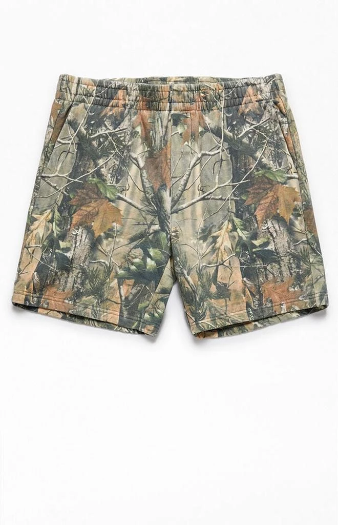 PacSun Camo Fleece Volley Sweat Shorts 1