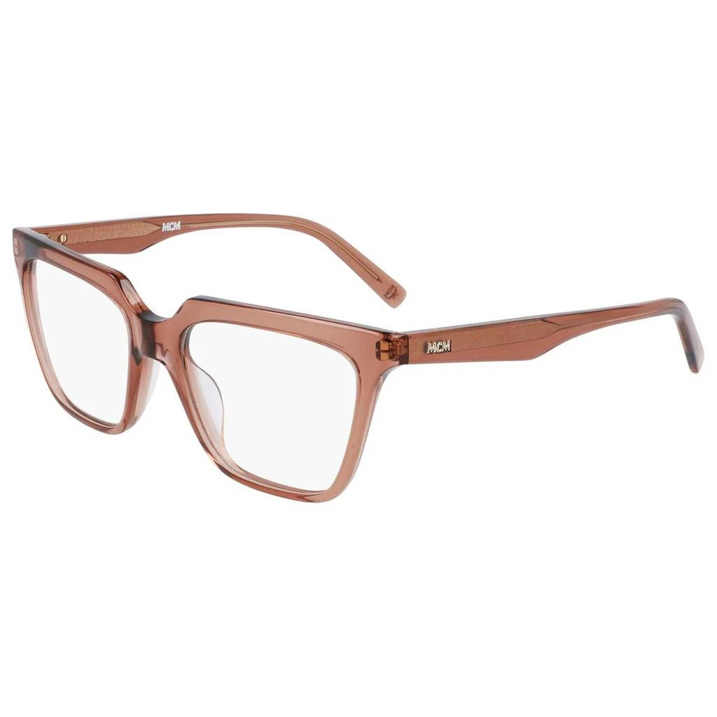 MCM MCM Women's Eyeglasses - Camel Square Full-Rim Zyl Frame Clear Lens | MCM2716 260 1