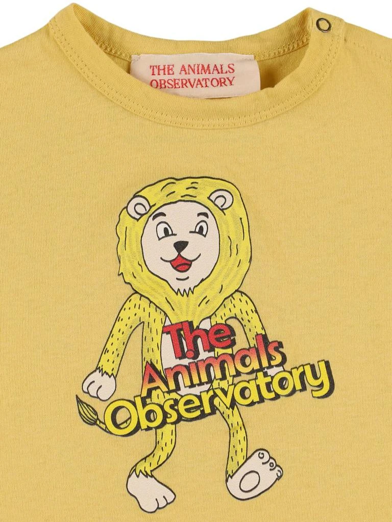 The Animals Observatory Printed Cotton Jersey T-shirt 1