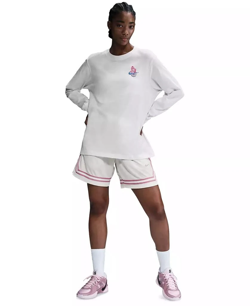NIKE Women's Cotton Long-Sleeve Basketball T-Shirt 3