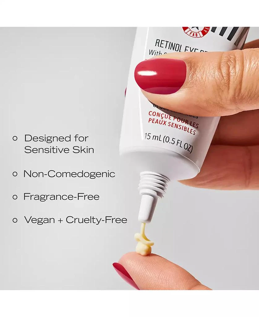 First Aid Beauty Retinol Eye Cream With Squalane + Ceramides, 0.5 oz. 5