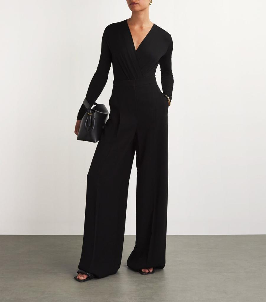 Max Mara Long-Sleeve Bodysuit BLACK S - Tops - BeyondStyle