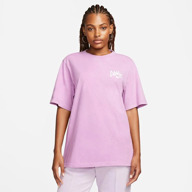 NIKE Nike NSW Essential Phoenix Tag Up T-Shirt - Women's 1