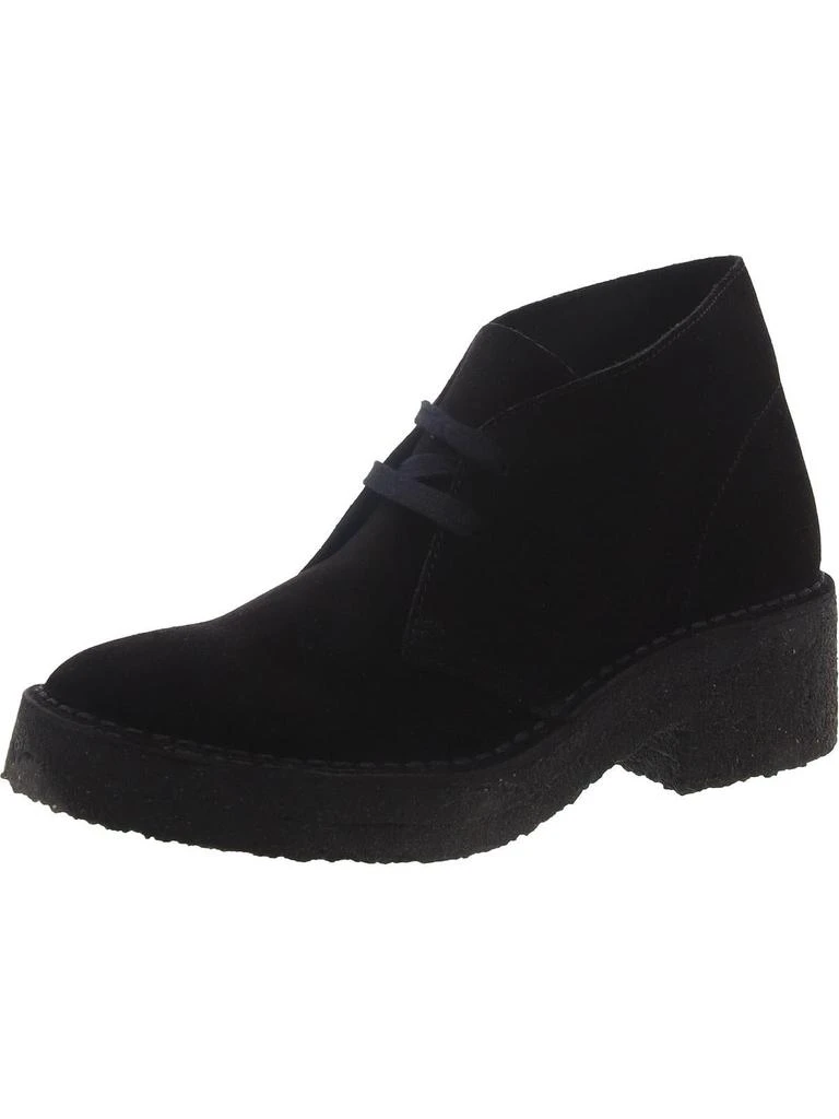 Clarks Arisa Desert Womens Suede Lace Up Ankle Boots 1
