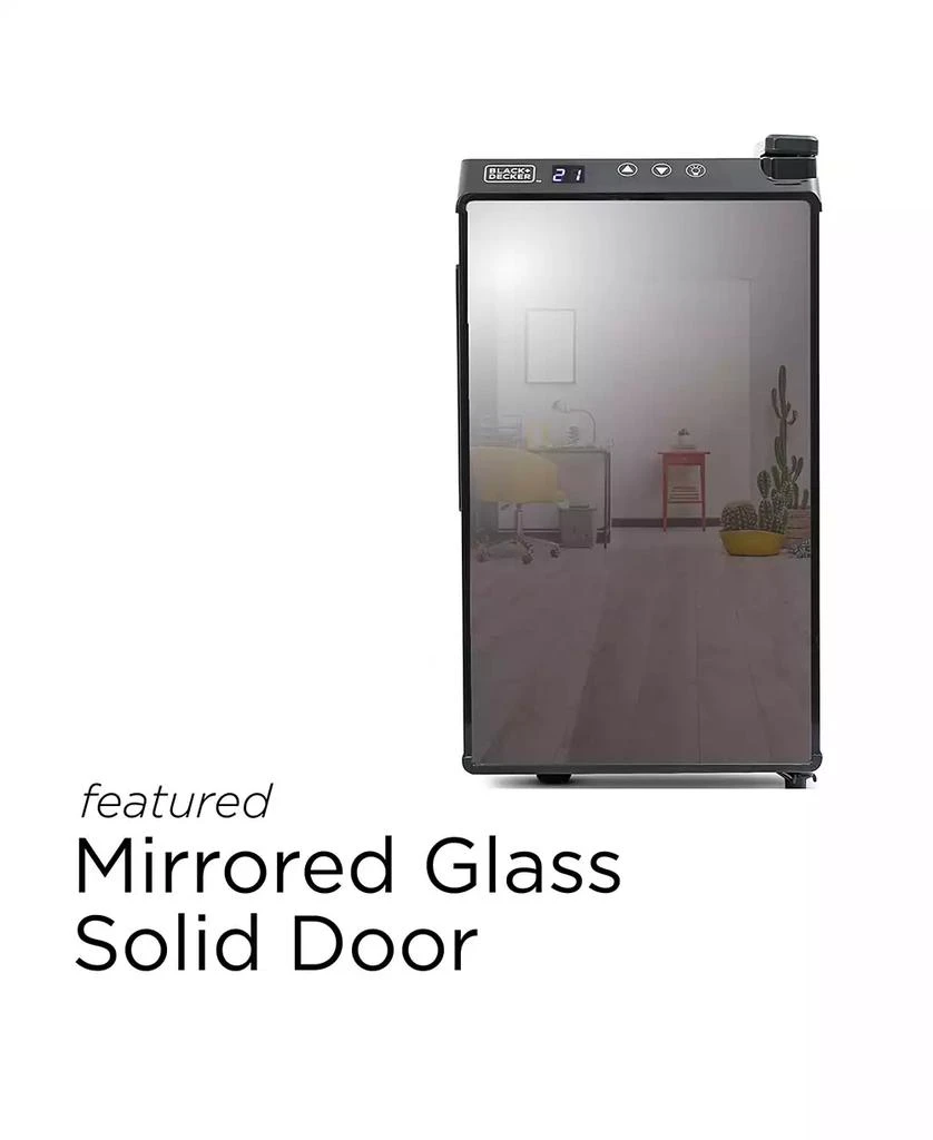Black & Decker 8 Bottle Capacity Wine CellarMirror Door 3