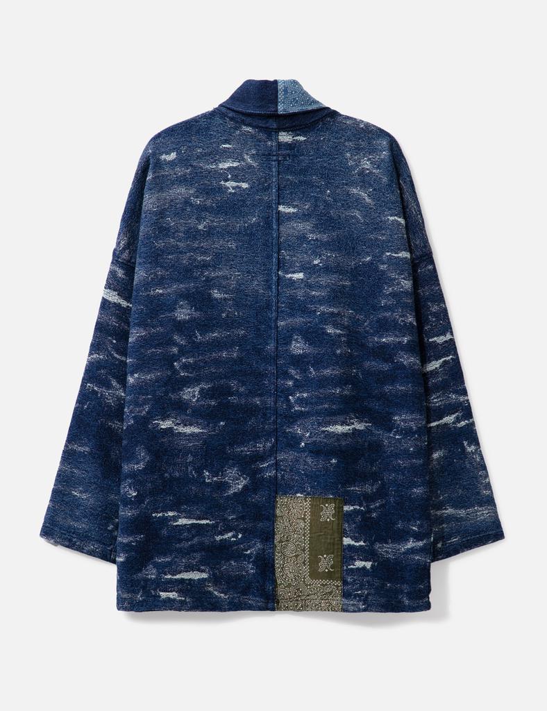 FDMTL JACQUARD DENIM HAORI 2YR WASH (HBX EXCLUSIVE)
