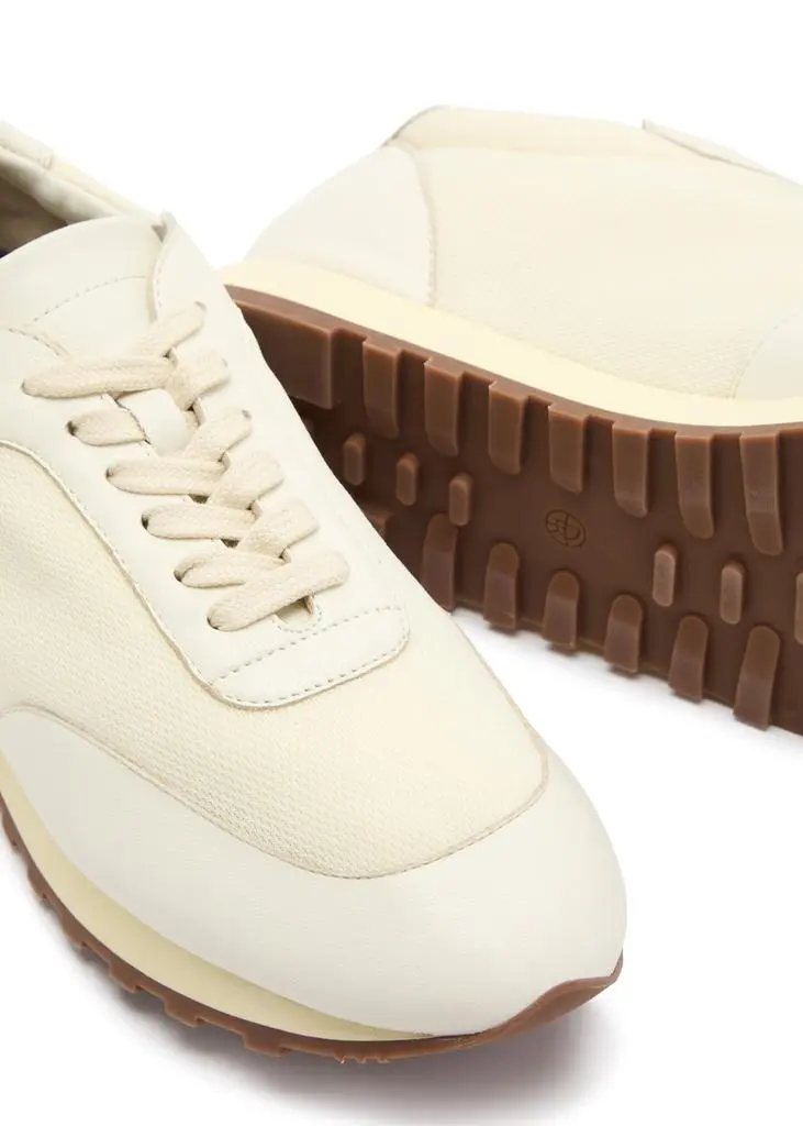 The Row Owen panelled mesh-knit sneakers 3