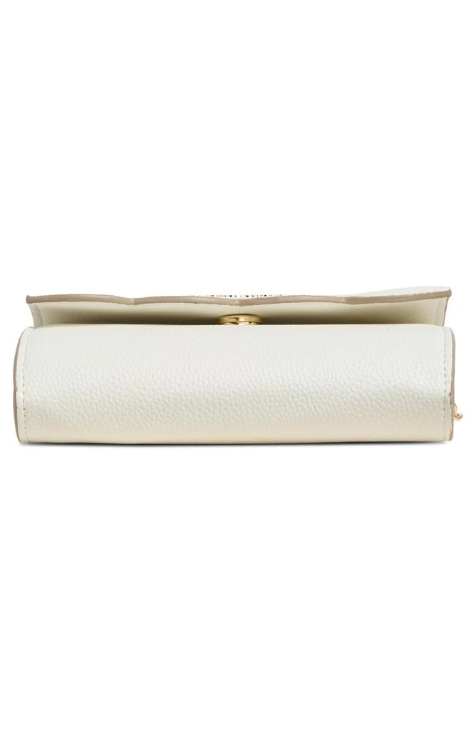Nanette Lepore Ruthie Scallop Flap Wallet on a Chain 6