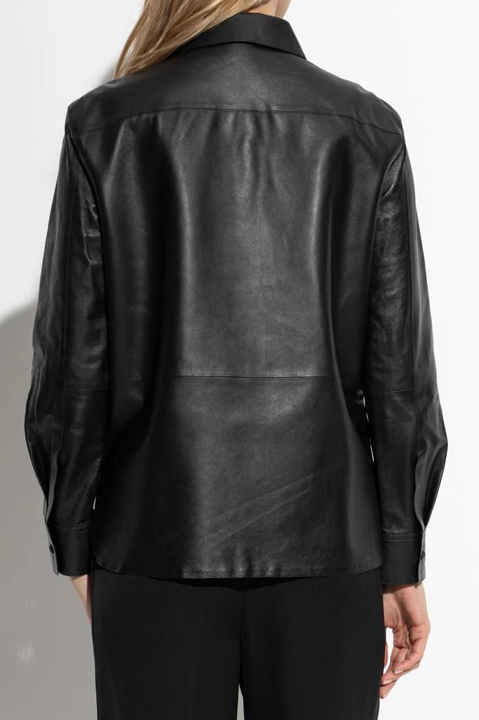 Theory Leather Jacket 4