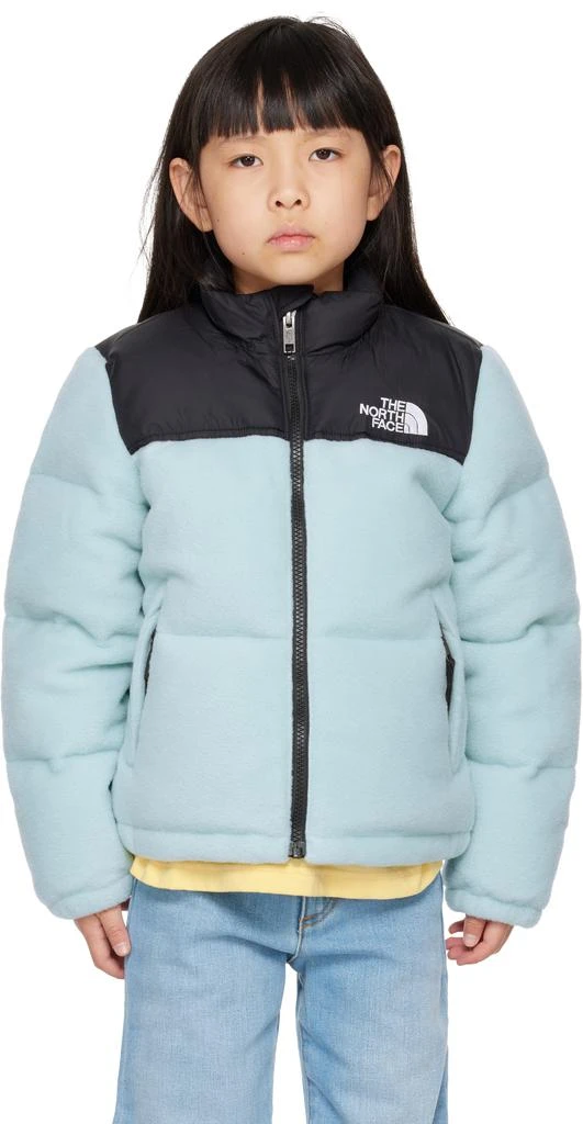 The North Face Little Kids Blue 1996 Retro Nuptse Down Jacket 1