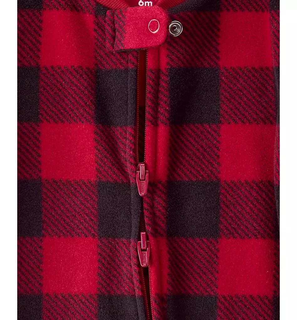 Carter's Baby Boys Reindeer Zip-Up Sleep and Play Coverall 2