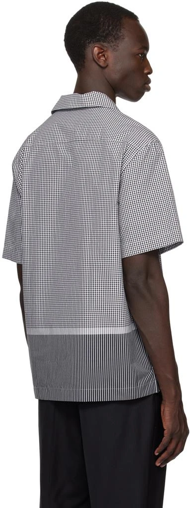 Dunhill Black & White Check Shirt 3