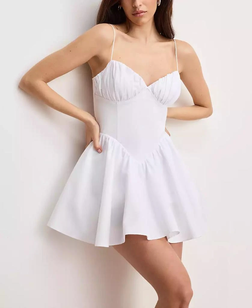 Good American Women
s Bustier Mini Dress, Regular 
Plus Size 3