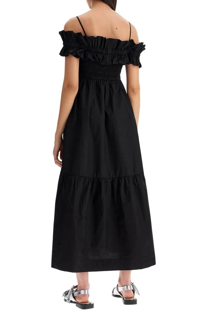 Ganni "poplin smock dress 3