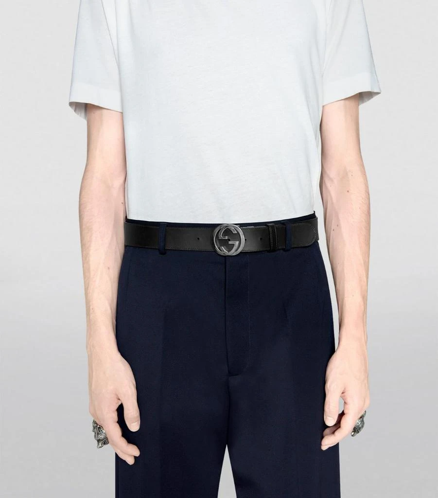Gucci Reversible GG Supreme Belt 2