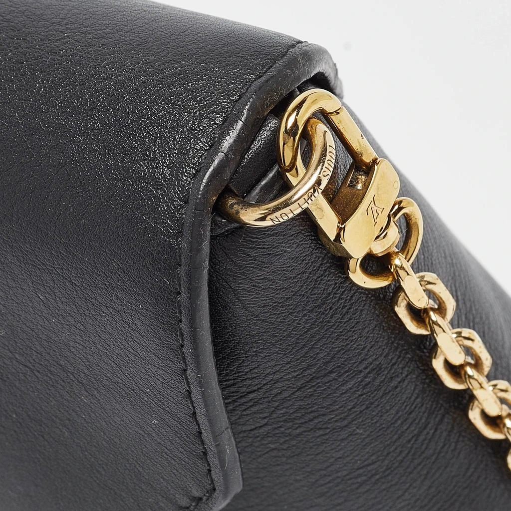 Louis Vuitton Louis Vuitton Black Leather Love Note Bag 6