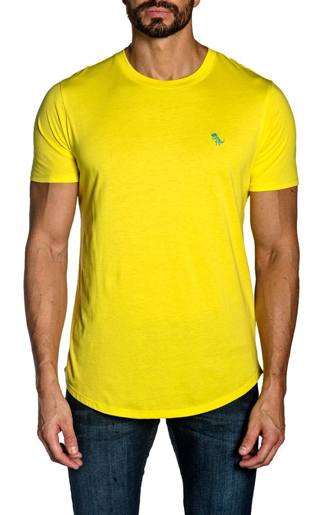 Jared Lang Peruvian Cotton Crewneck T-Shirt
