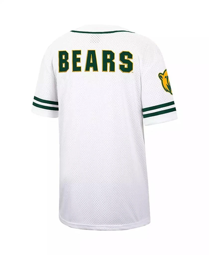 Colosseum Men
s White, Green Baylor Bears Free Spirited Baseball Jersey 2