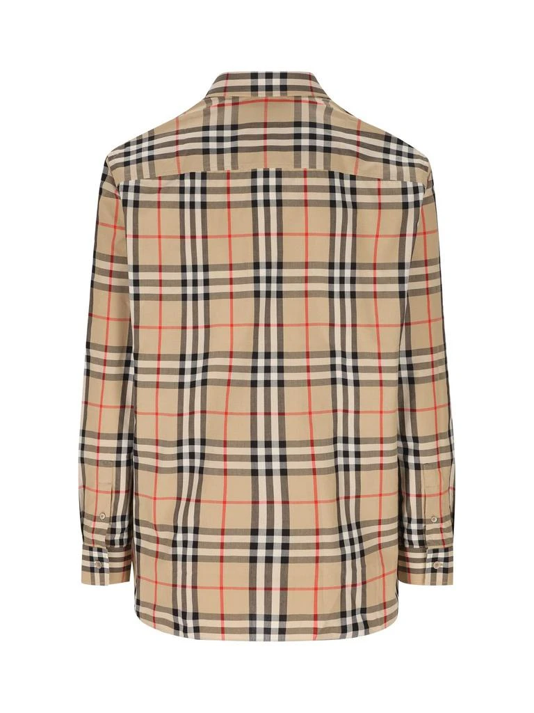 Burberry Burberry Long Sleeved Checked Buttoned Shirt 2