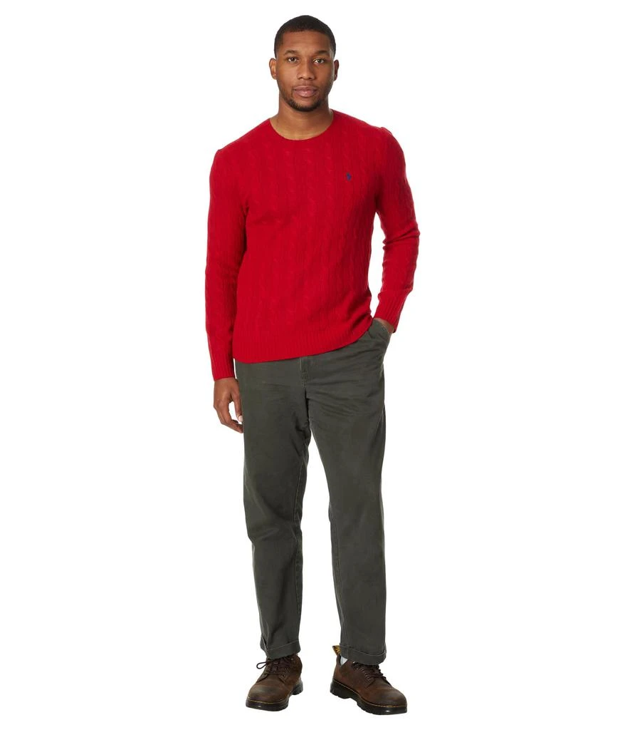 Ralph Lauren Cable-Knit Wool-Cashmere Sweater 5