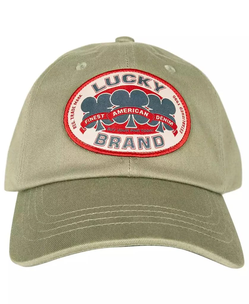 Lucky Brand Oval Clover Patch Trucker Hat 2