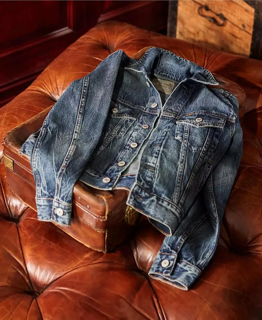 Ralph Lauren Toddler and Little Boys Cotton Denim Trucker Jacket 5
