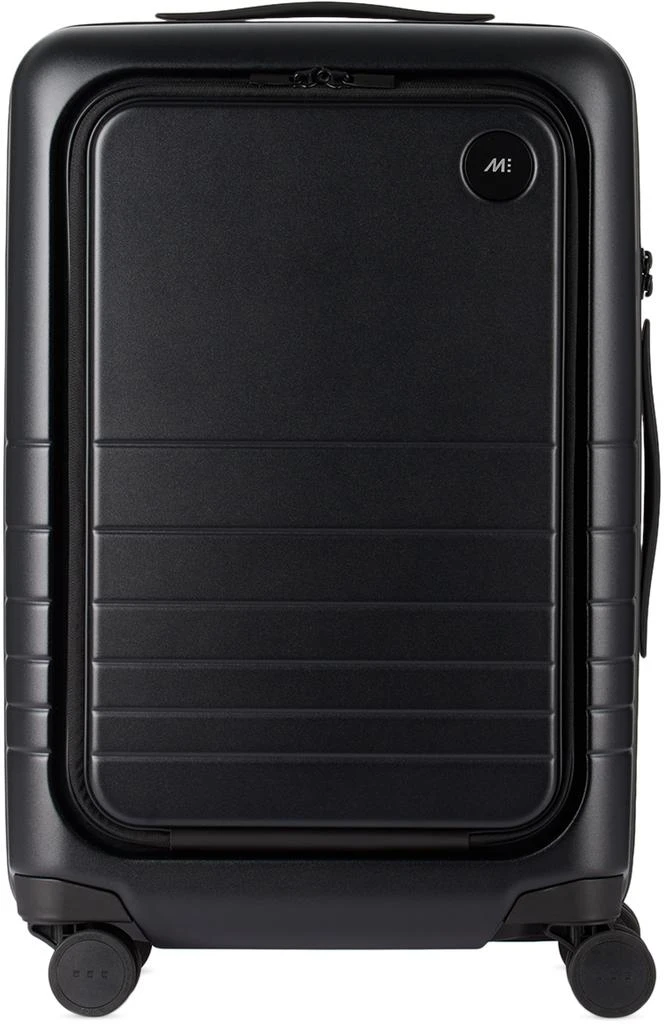 Monos Black Carry-On Pro Plus Suitcase 1