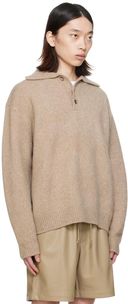 Nanushka Beige Manas Polo 2