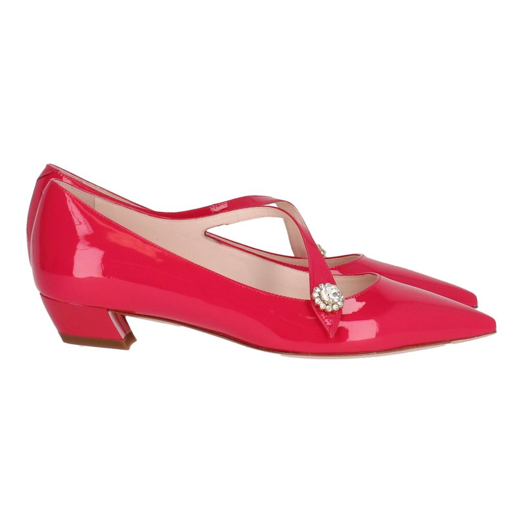 Roger Vivier Womens Orange Heel