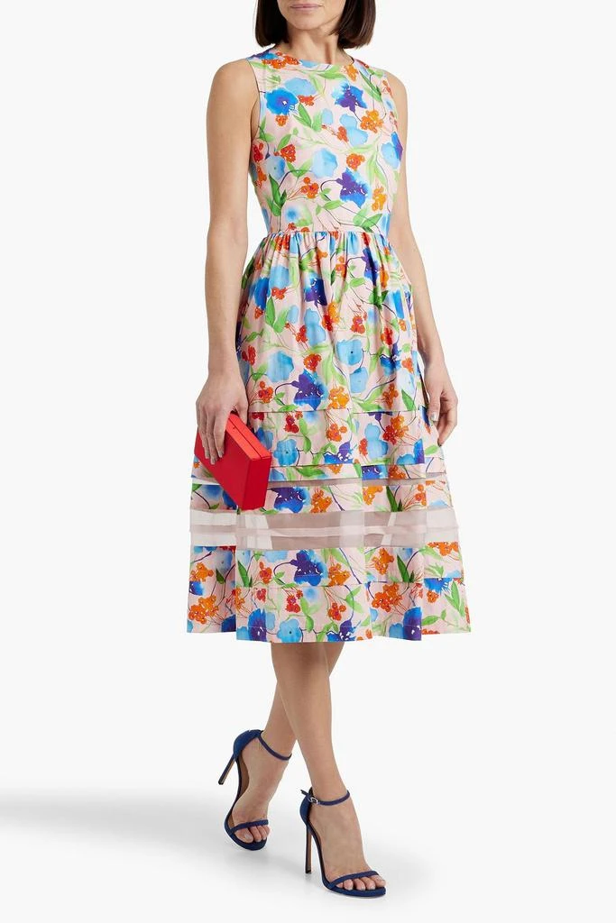 white christmas dresses Retrolicious Black & White Cats Cotton Midi Dress – Unique Vintage
