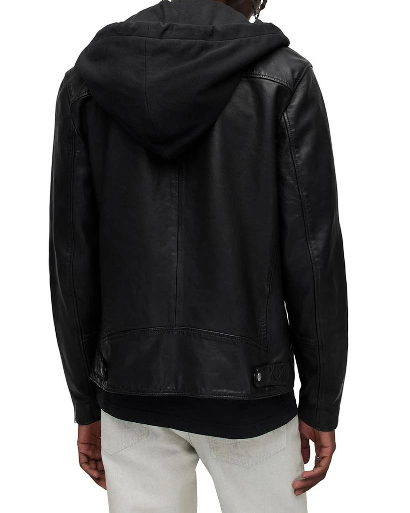 ALL SAINTS Harwood Leather Jacket 4