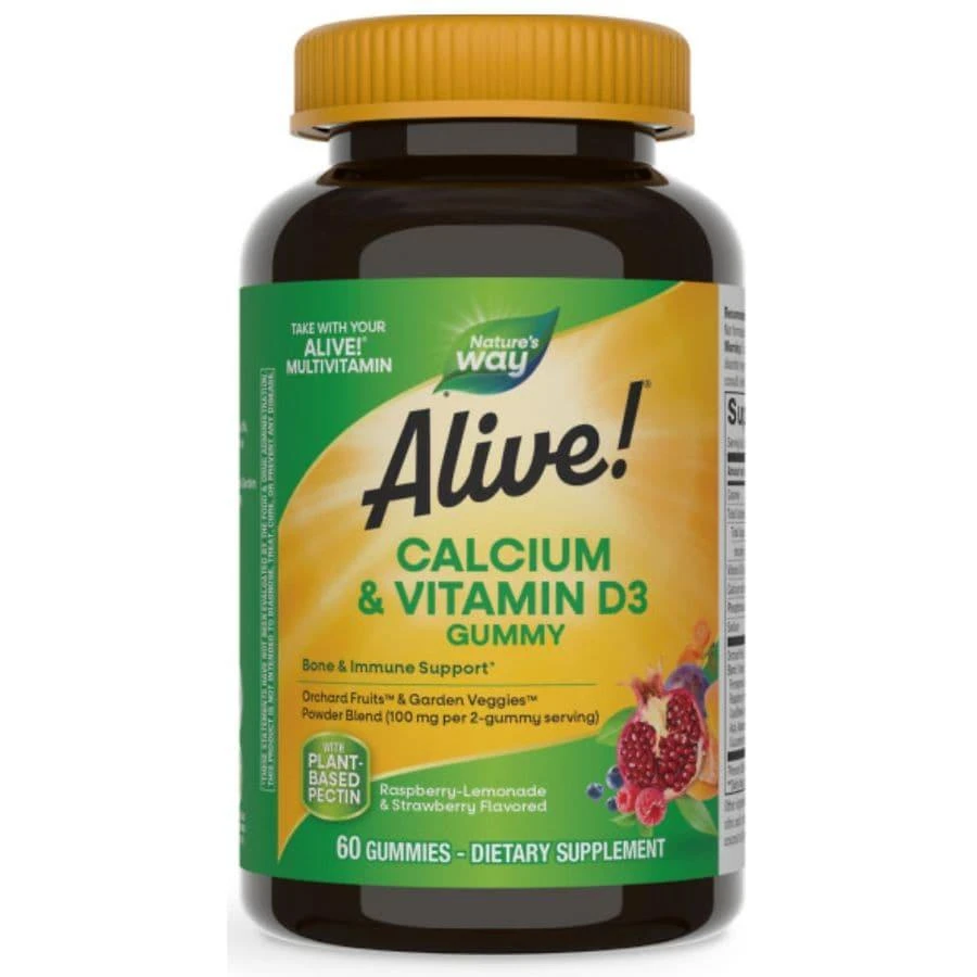 Alive! Calcium + D3 Gummy 1