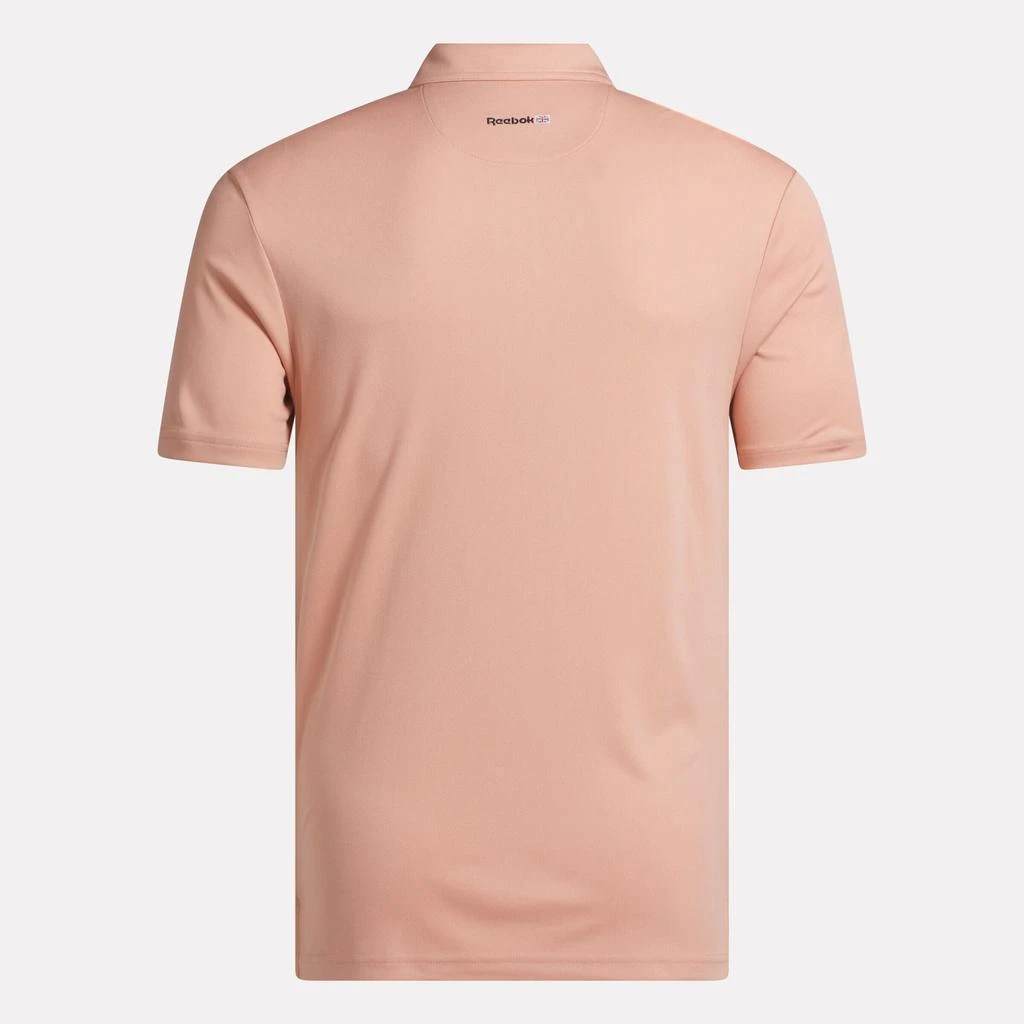 Reebok Men
s Short Sleeve Oxford Knit Pique Polo Shirt 5
