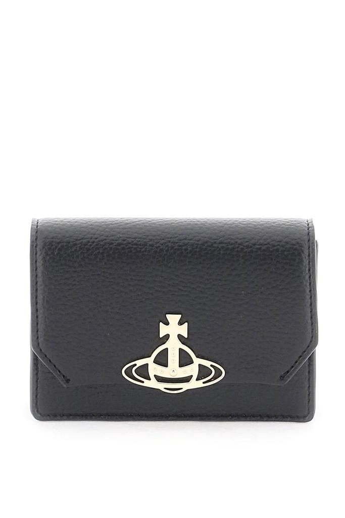 【Vivienne Westwood】 Orb Plaque Folded Wallet Black s-l400.jpg