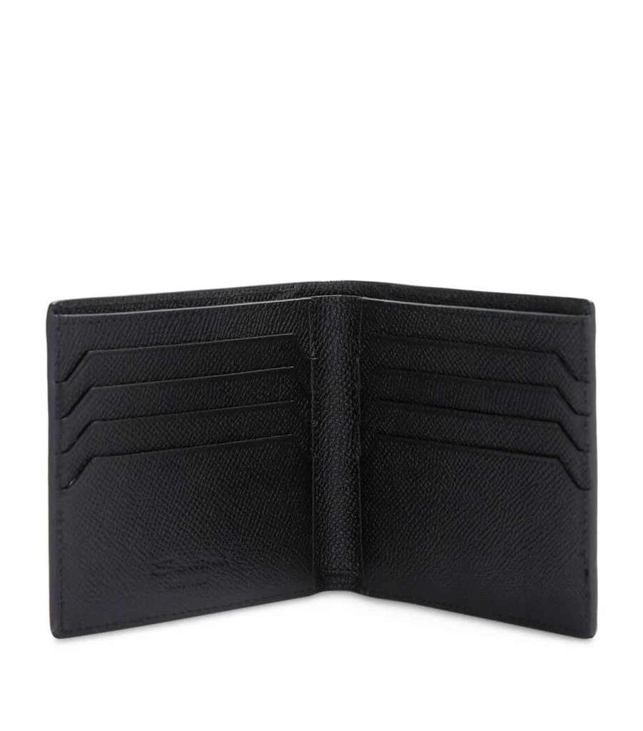 Santoni Textured Leather Wallet 2