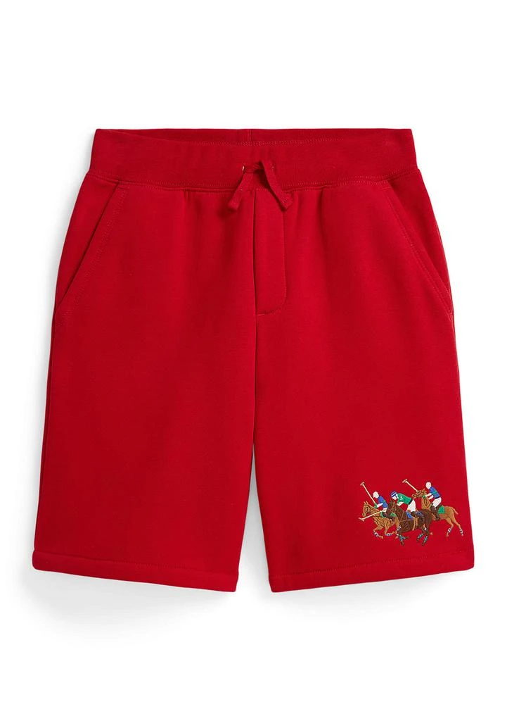 Ralph Lauren Boys 8-20 Triple-Pony Fleece Shorts