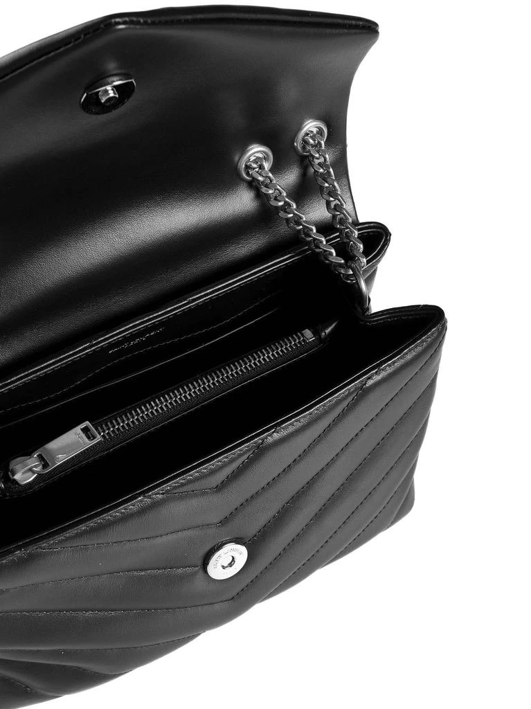 Yves Saint Laurent SAINT LAURENT | LouLou YSL logo leather small bag | Women | PZ 5