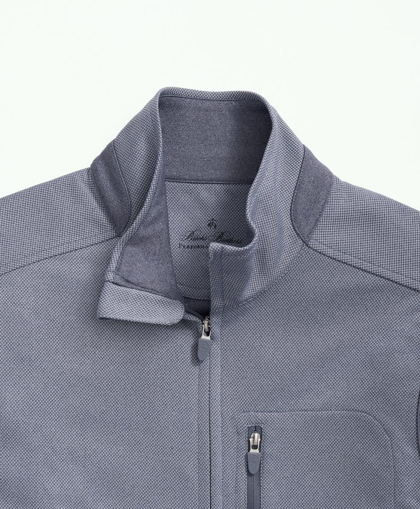 Brooks Brothers Performance Series Full-Zip Pique Vest