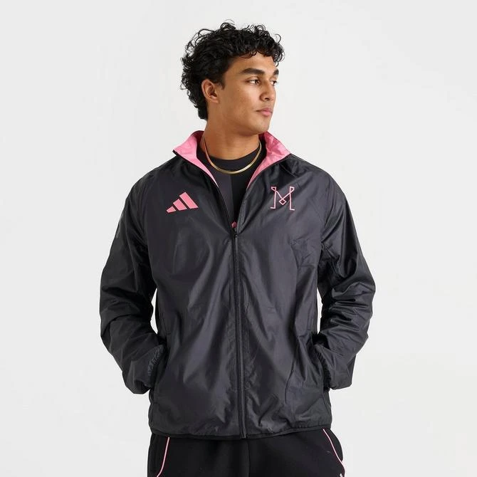 Adidas Men's adidas Inter Miami CF MLS Reversible Anthem Jacket 3