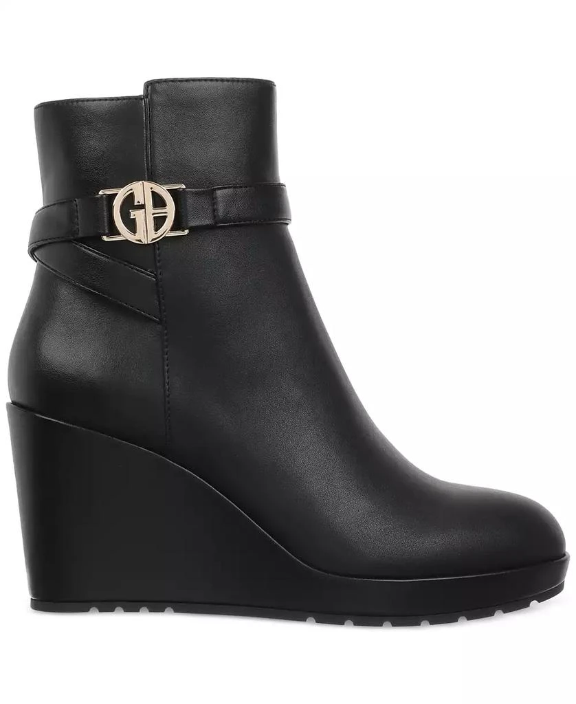 Giani Bernini Women's Gloria Memory Foam Platform Wedge Booties, Created for Macy's 2