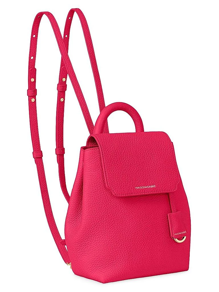 Maison de Sabre Mini Soft Leather Backpack 3