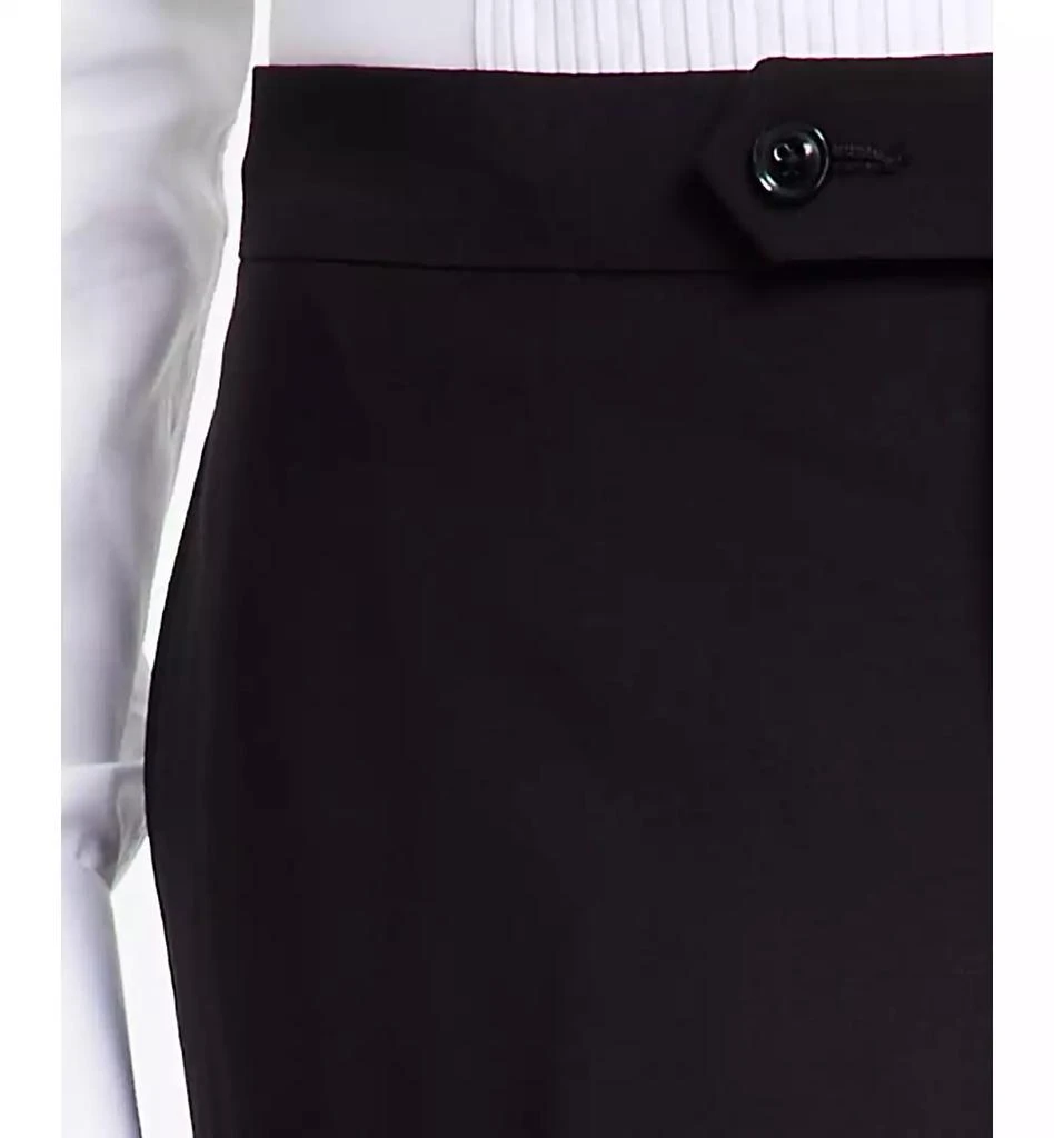 Calvin Klein Men's Slim-Fit Infinite Stretch Black Tuxedo Pants 6