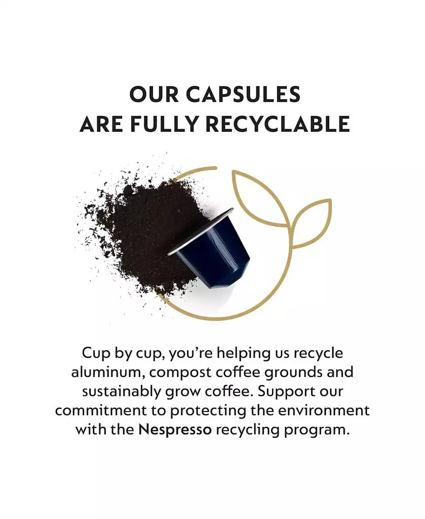 Nespresso Capsules OriginalLine, Ispirazione Palermo Kazaar, Dark Roast Coffee, 50-Count Espresso Pods, Brews 1.35-oz. 4