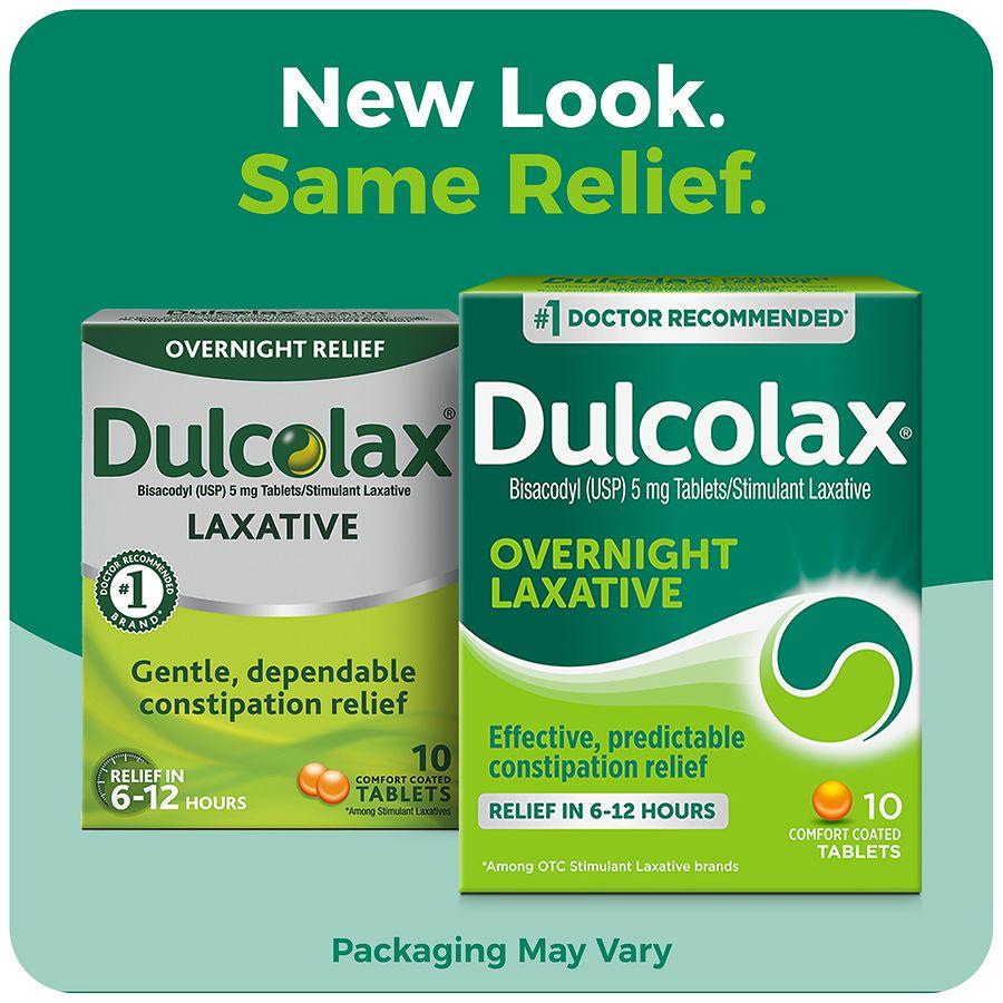 Dulcolax Stimulant Laxative Tablets for Constipation Relief