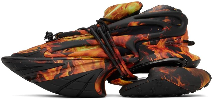 Balmain Black
Yellow Unicorn Sneakers 3