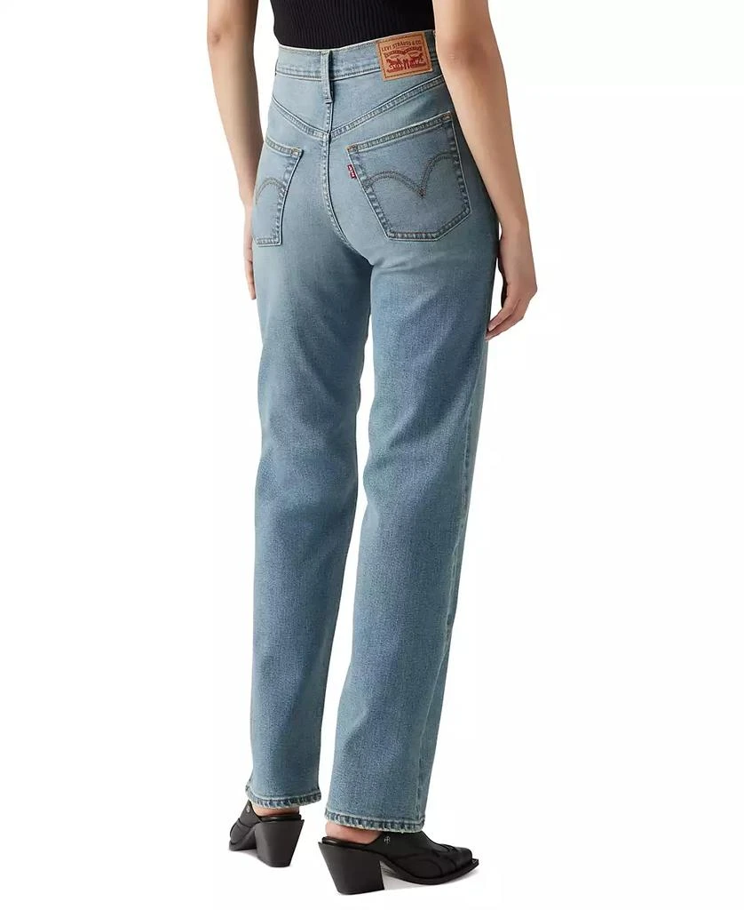 Levi's Women's Ribcage High-Rise Straight-Leg Jeans 2