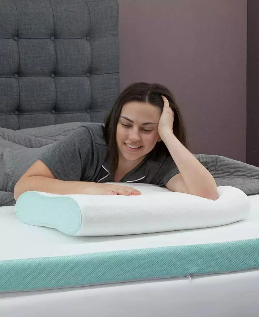 IntelliSLEEP Natural Comfort Contour Memory Foam Pillow, Standard, Exclusively at Macy’s 6